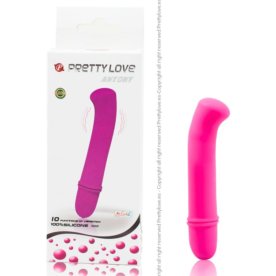 Mini vibromasseur Antony en silicone lilas — PRETTY LOVE FLIRTATION