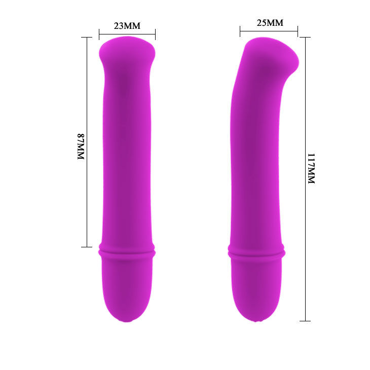Mini vibromasseur Antony en silicone lilas — PRETTY LOVE FLIRTATION