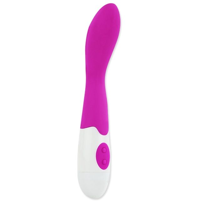 Vibromasseur évêque élégant lilas et blanc — Pretty Love Flirtation