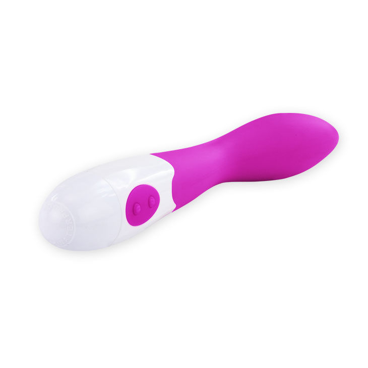 Vibromasseur évêque élégant lilas et blanc — Pretty Love Flirtation