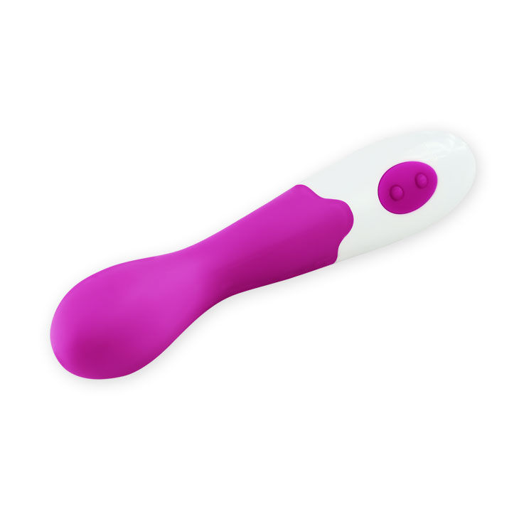 Vibromasseur évêque élégant lilas et blanc — Pretty Love Flirtation