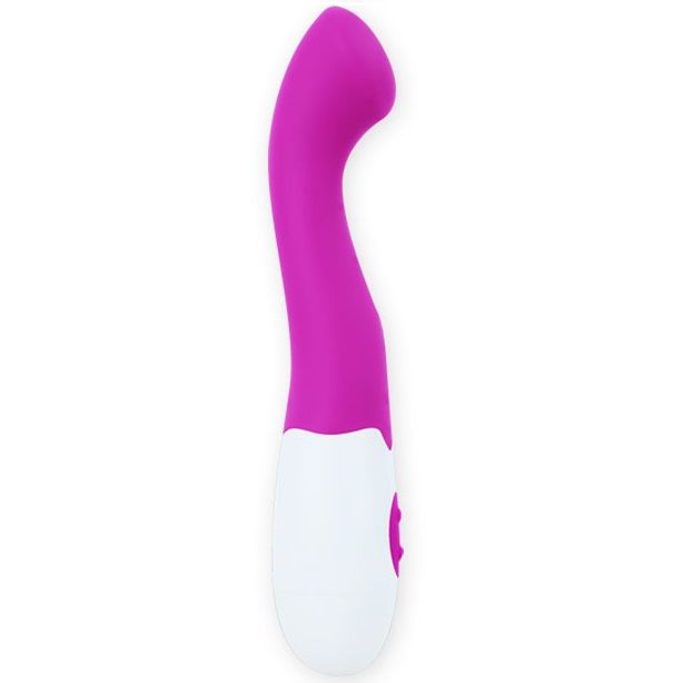 Vibromasseur élégant Charles Lilas et Blanc — PRETTY LOVE FLIRTATION