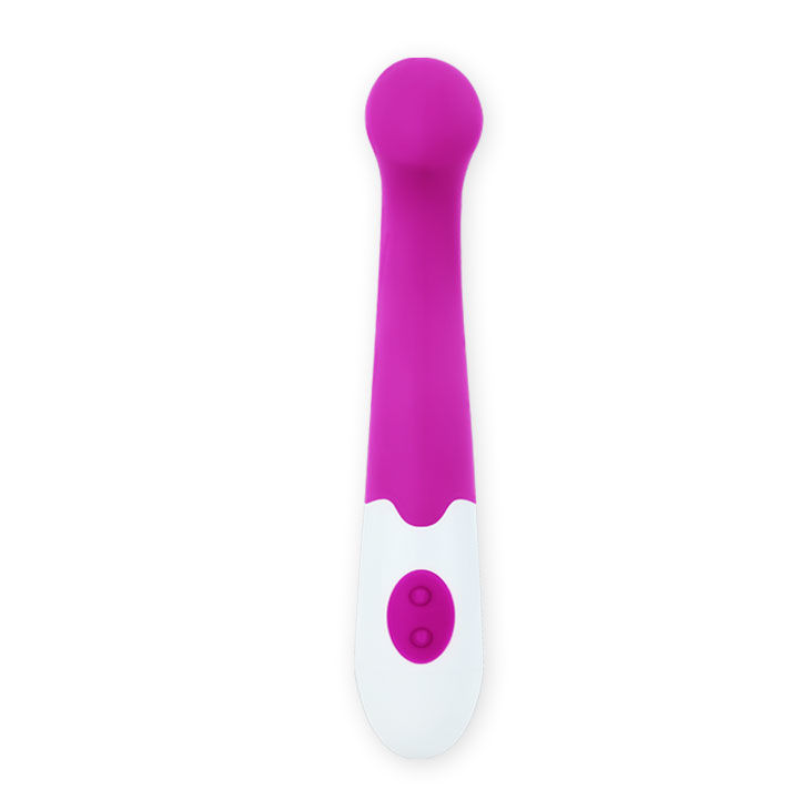 Vibromasseur élégant Charles Lilas et Blanc — PRETTY LOVE FLIRTATION