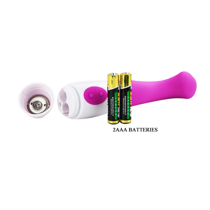 Vibromasseur élégant Charles Lilas et Blanc — PRETTY LOVE FLIRTATION