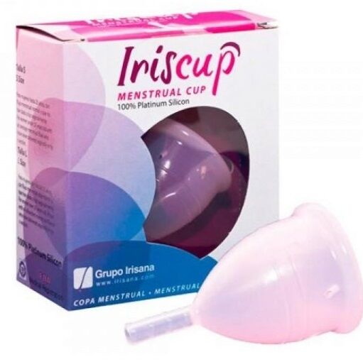 Coupe menstruelle rose taille S avec sac stérilisateur offert — IRISCUP