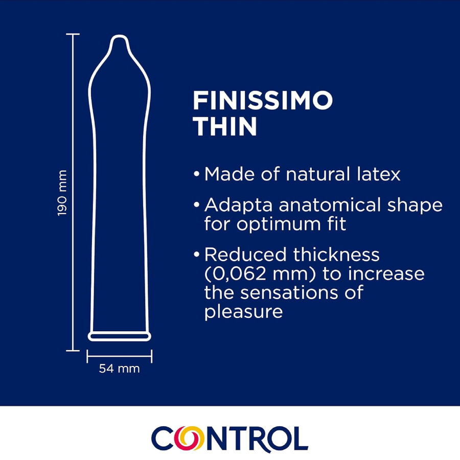 Préservatifs ultralégers adaptatifs — Control Condoms