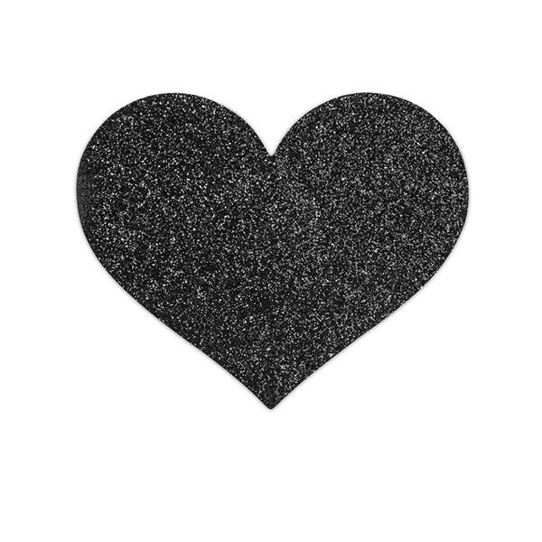 Décors corporels Flash Cœur Noir — BIJOUX FLASH COLLECTION