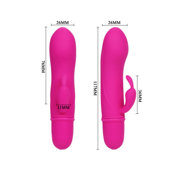 Mini vibromasseur lapin César lilas — PRETTY LOVE FLIRTATION