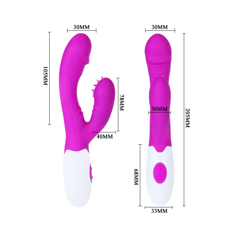 Vibromasseur rampant double stimulation — PRETTY LOVE FLIRTATION