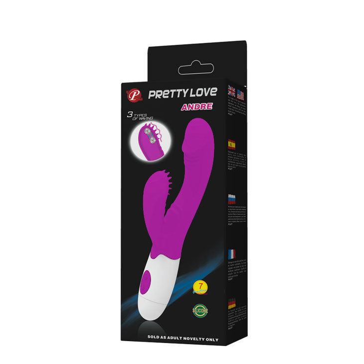 Vibromasseur rampant double stimulation — PRETTY LOVE FLIRTATION