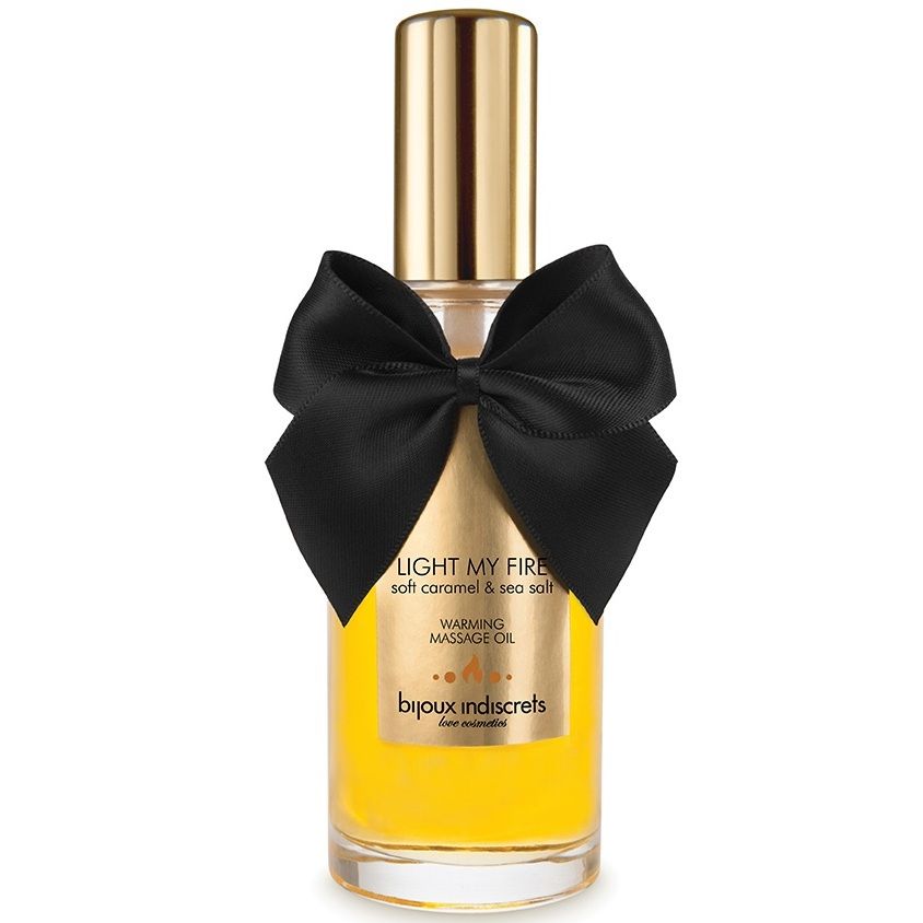 Huile de massage effet chaleur arôme caramel — BIJOUX LOVE COSMETIQUES