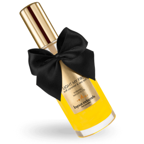Huile de massage effet chaleur arôme caramel — BIJOUX LOVE COSMETIQUES