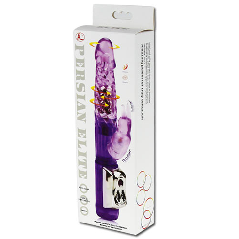 Vibromasseur rabbit à double rotation et stimulation clitoridienne — BAILE ROTATIONS