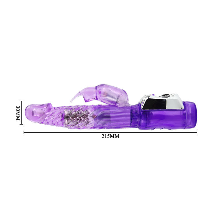 Vibromasseur rabbit à double rotation et stimulation clitoridienne — BAILE ROTATIONS
