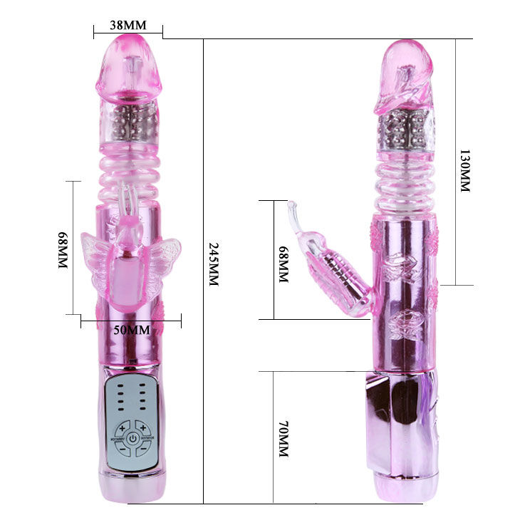 Lapin papillon vibrant double rotation et palpitations — BAILE ROTATIONS