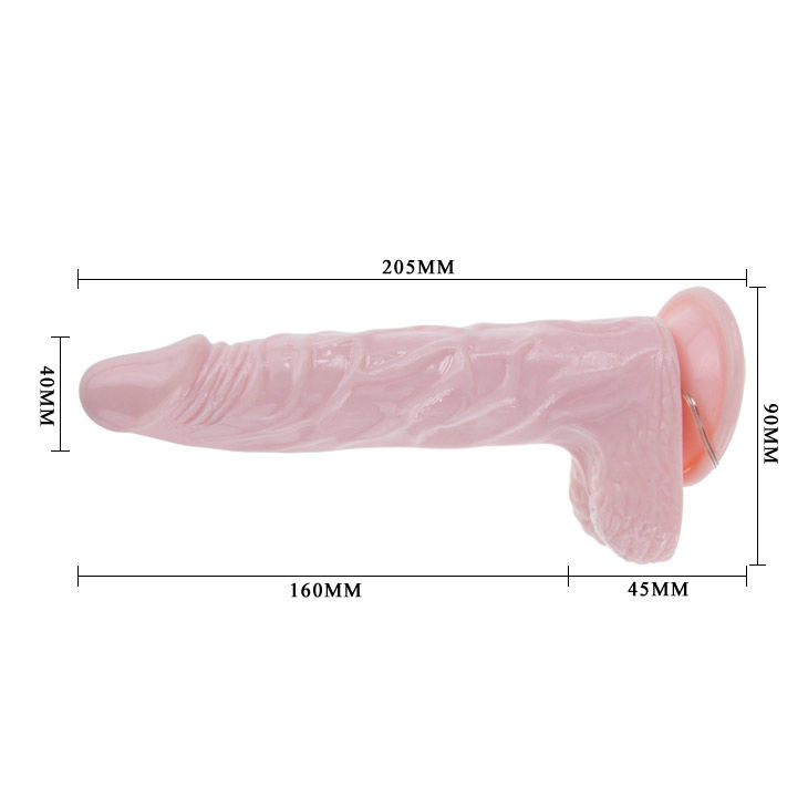 Super vibro dong réaliste vibrant à ventouse — BAILE VIBRATORS