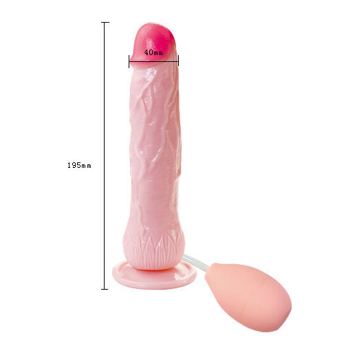 Gode réaliste éjaculateur avec ventouse — BAILE DILDOS