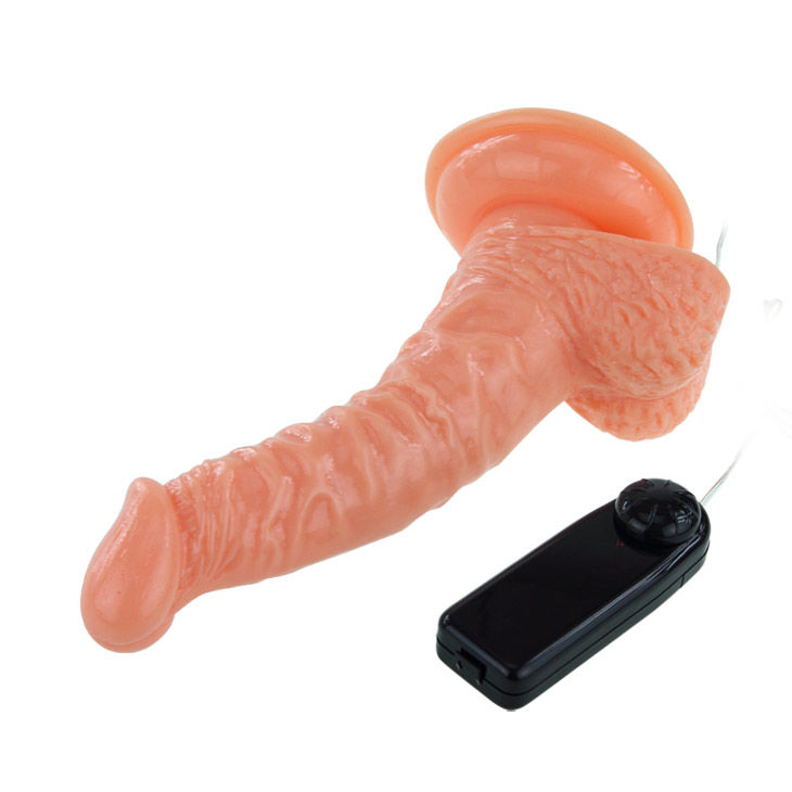 Gode rotatif réaliste avec ventouse — BAILE VIBRATORS