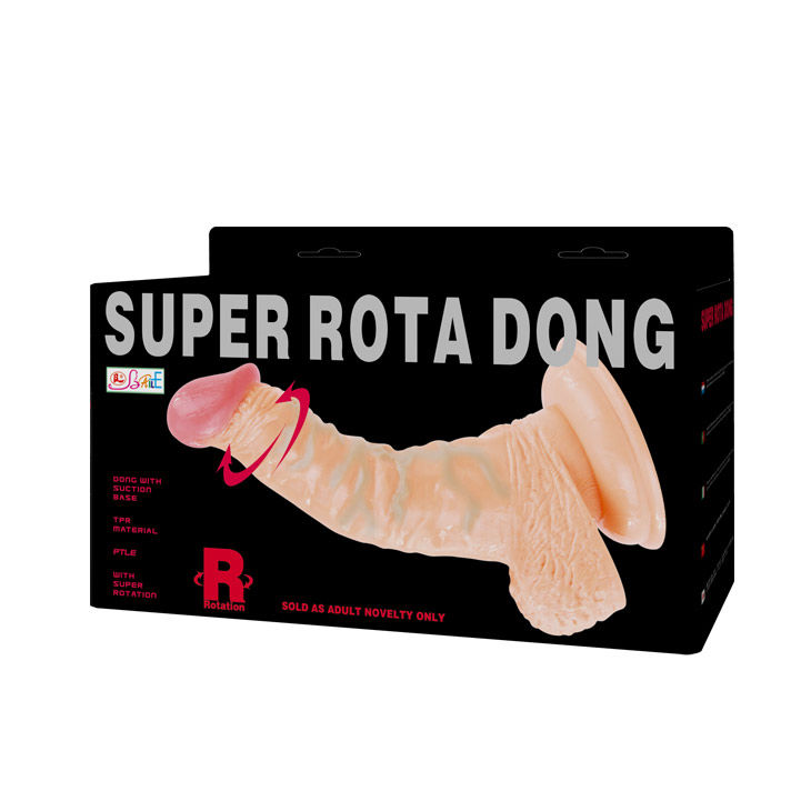 Gode rotatif réaliste avec ventouse — BAILE VIBRATORS