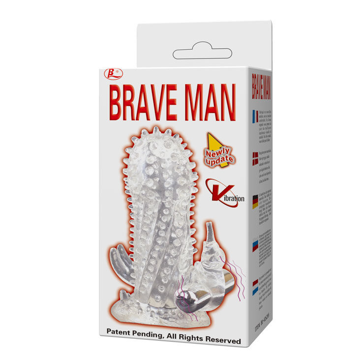 Extension pénienne vibrante et stimulateur clitoridien — BAILE FOR HIM