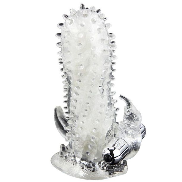Extension pénienne vibrante et stimulateur clitoridien — BAILE FOR HIM