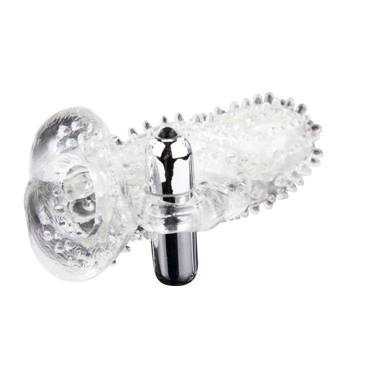 Extension pénienne vibrante et stimulateur clitoridien — BAILE FOR HIM