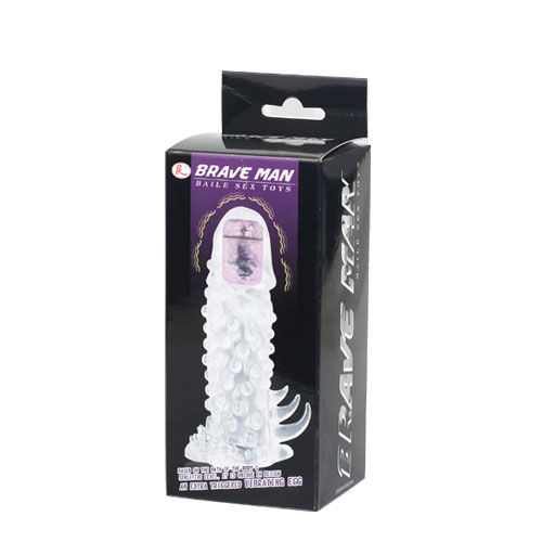 Extension vibrante à capteur de plaisir — BAILE FOR HIM