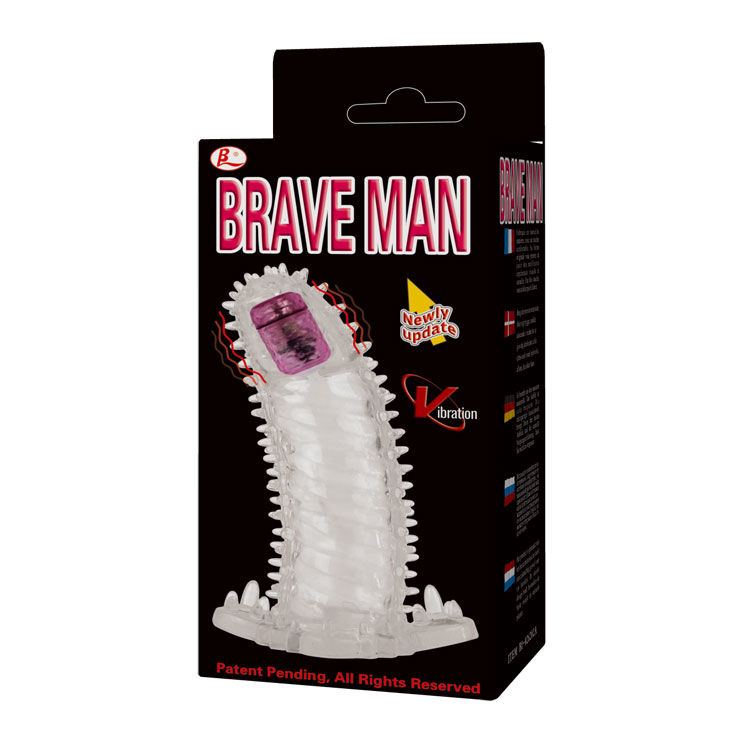 Extension pénienne vibrante à capteur — BAILE FOR HIM