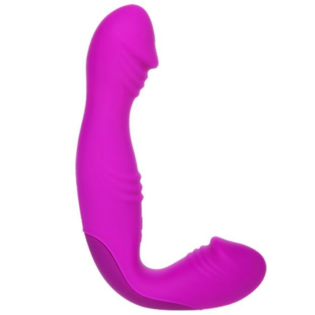 Harnais double plaisir sans bretelles rechargeable — PRETTY LOVE C-TYPE