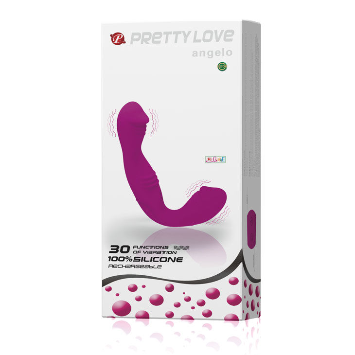 Harnais double plaisir sans bretelles rechargeable — PRETTY LOVE C-TYPE