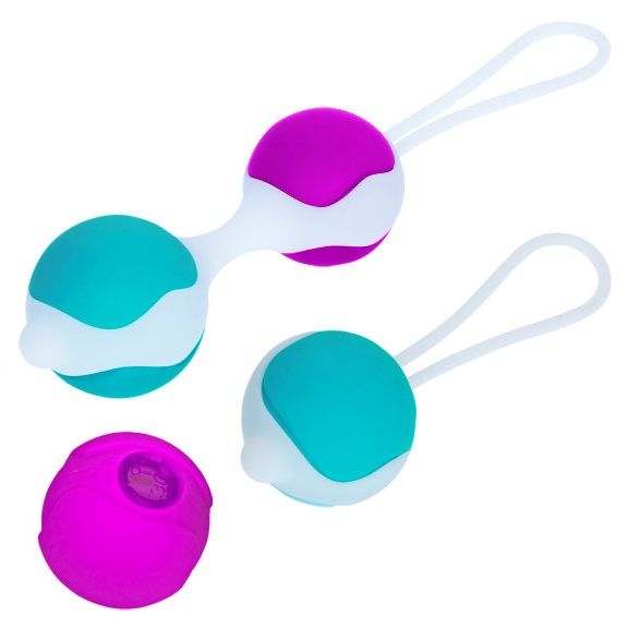 Balles orgasmiques réglables en silicone — PRETTY LOVE FLIRTATION