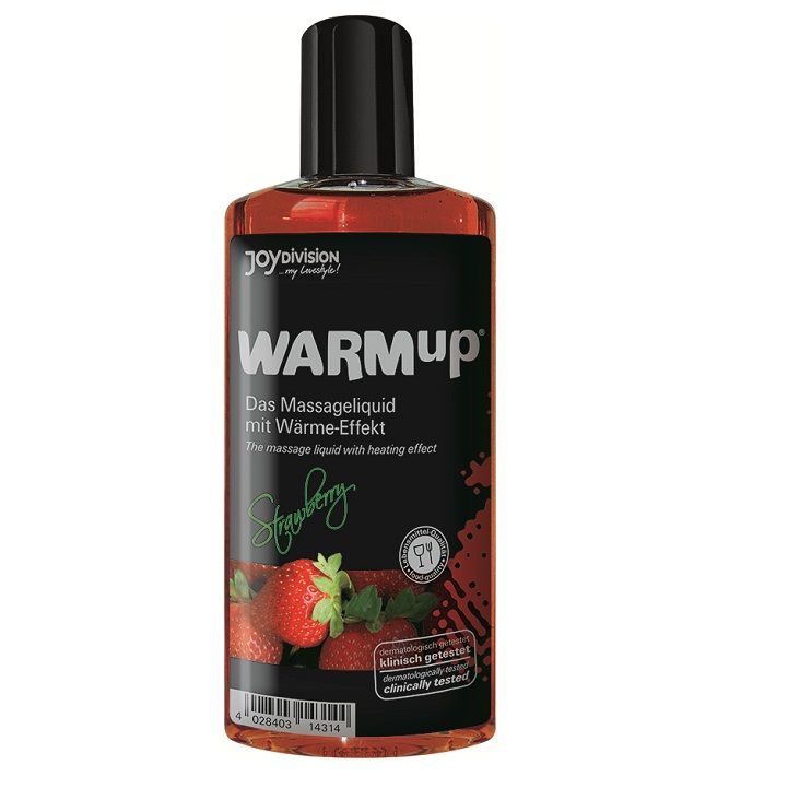 Huile de massage réchauffante à la fraise — JOYDIVISION WARMUP