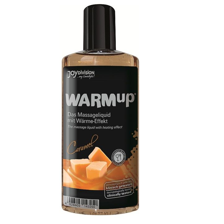 Huile de massage chauffante au caramel — JOYDIVISION WARMUP