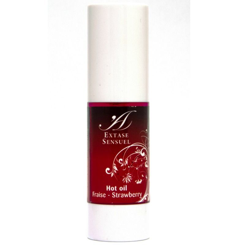 Huile stimulante chaleur fraise 30 ml — EXTASE SENSUAL