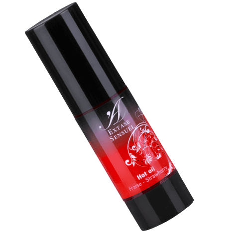 Huile stimulante chaleur fraise 30 ml — EXTASE SENSUAL