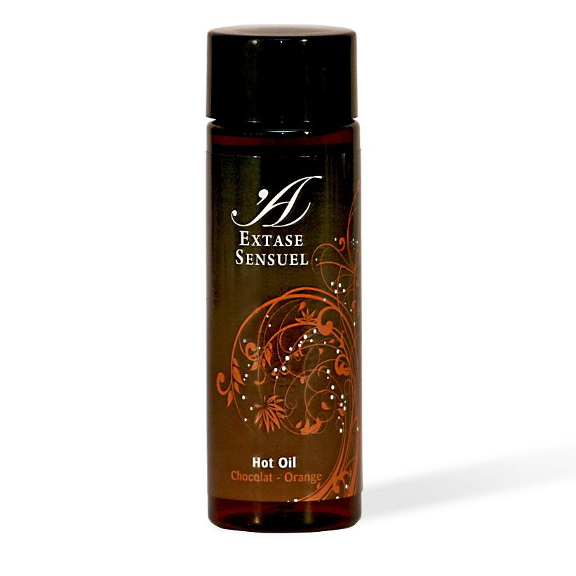 Huile stimulante chauffante chocolat et orange — EXTASE SENSUAL