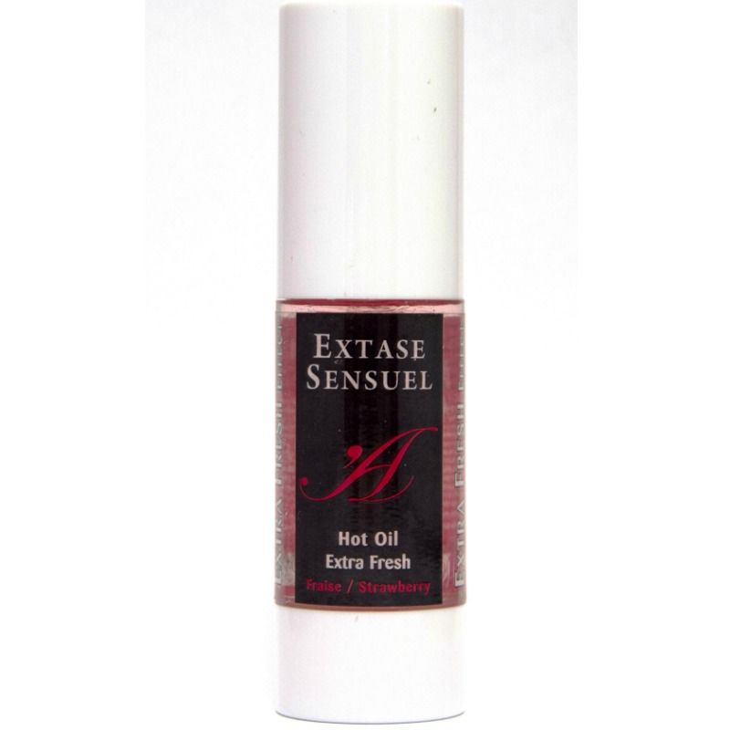 Huile de massage extra fraîche effet fraise — EXTASE SENSUAL