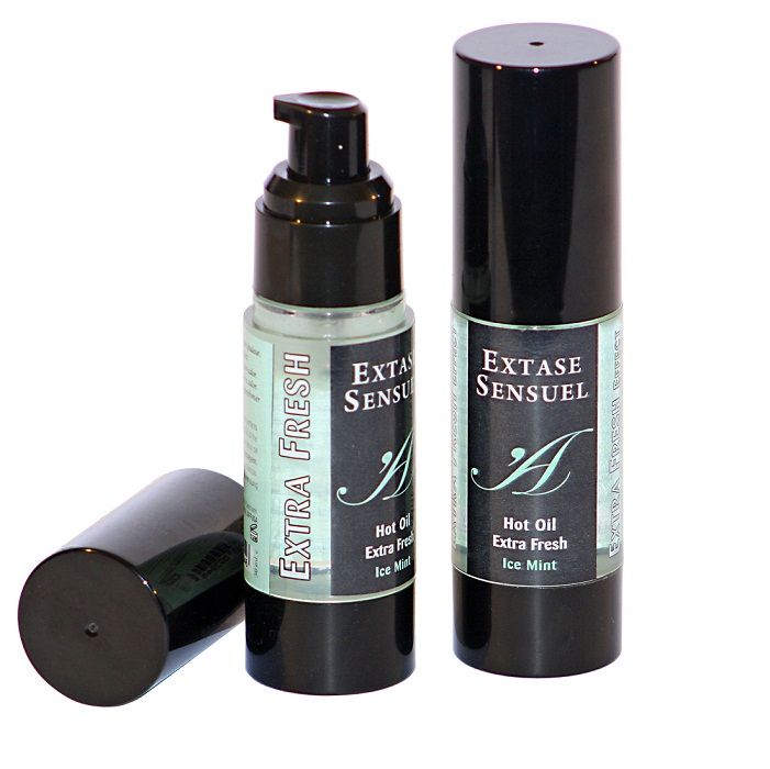 Huile de massage effet glace extra fraîche — EXTASE SENSUAL