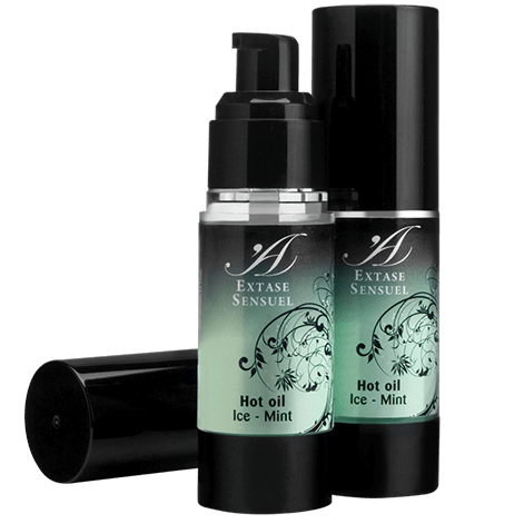 Huile de massage effet glacé extra fraîche — EXTASE SENSUAL