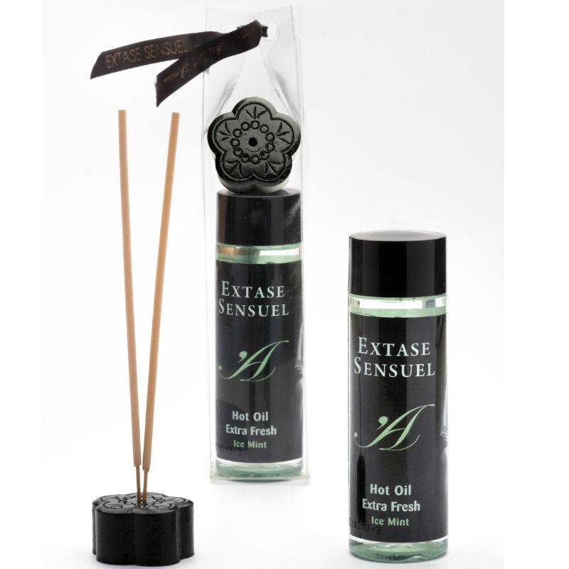 Huile de massage effet glacé extra fraîche — EXTASE SENSUAL