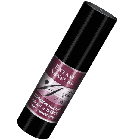 Huile de massage chauffante aux phéromones de mûre — Extase Sensual