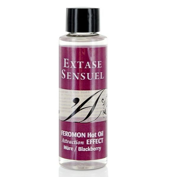 Huile de massage thermique aux phéromones de mûre — EXTASE SENSUAL