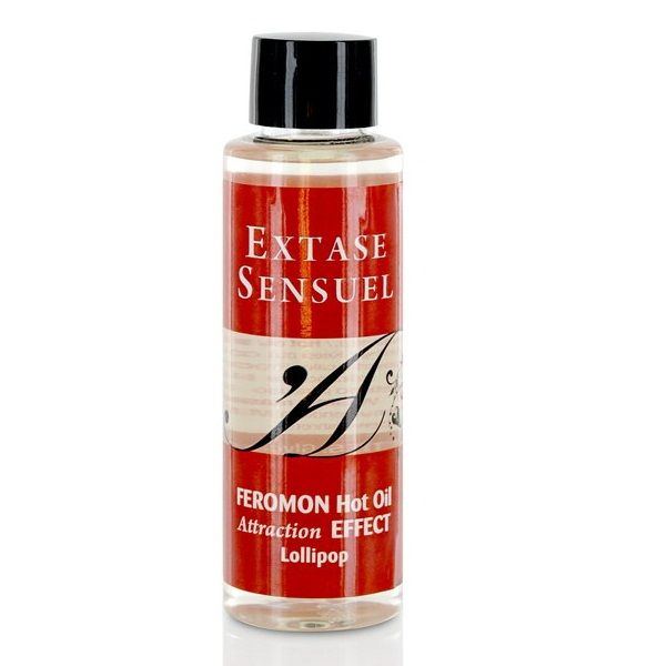 Huile de massage effet thermique aux phéromones — EXTASE SENSUAL