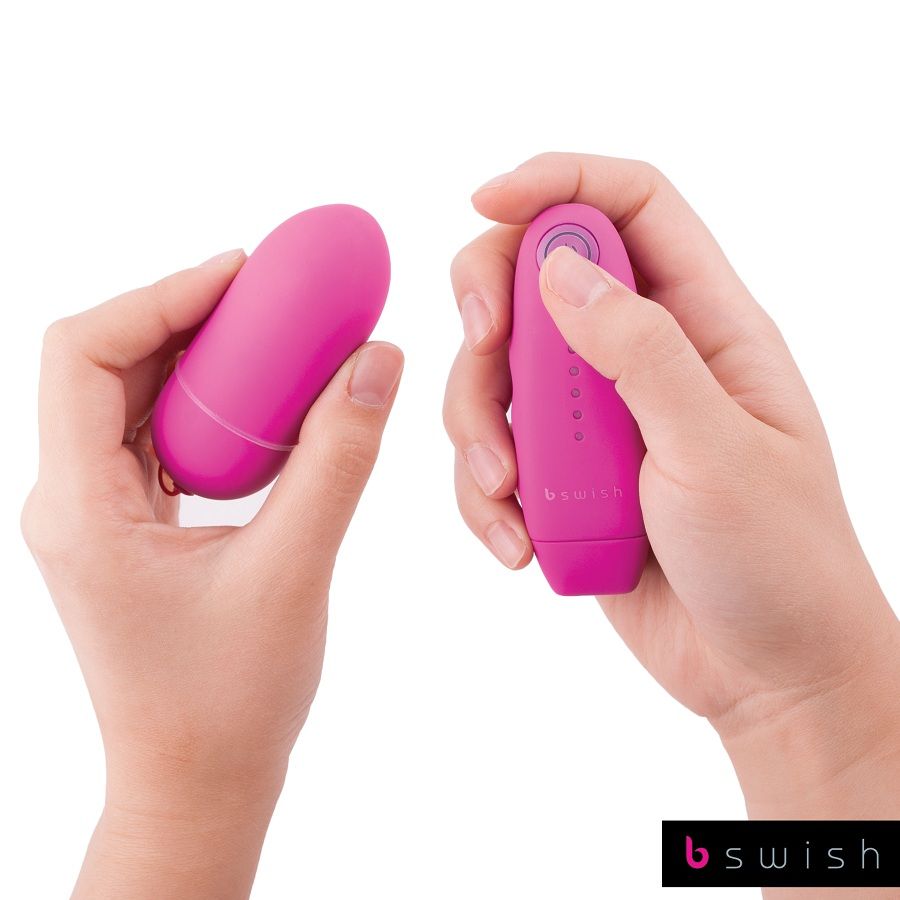 Bullet vibrant télécommandé rose classique — B SWISH