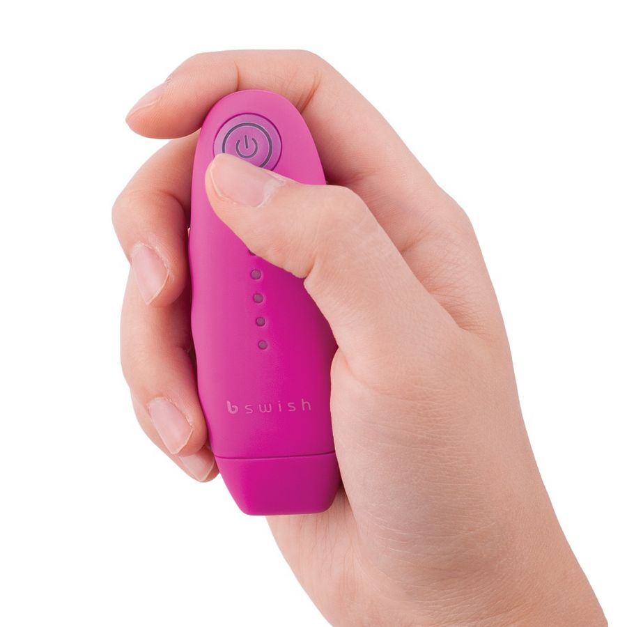 Bullet vibrant télécommandé rose classique — B SWISH