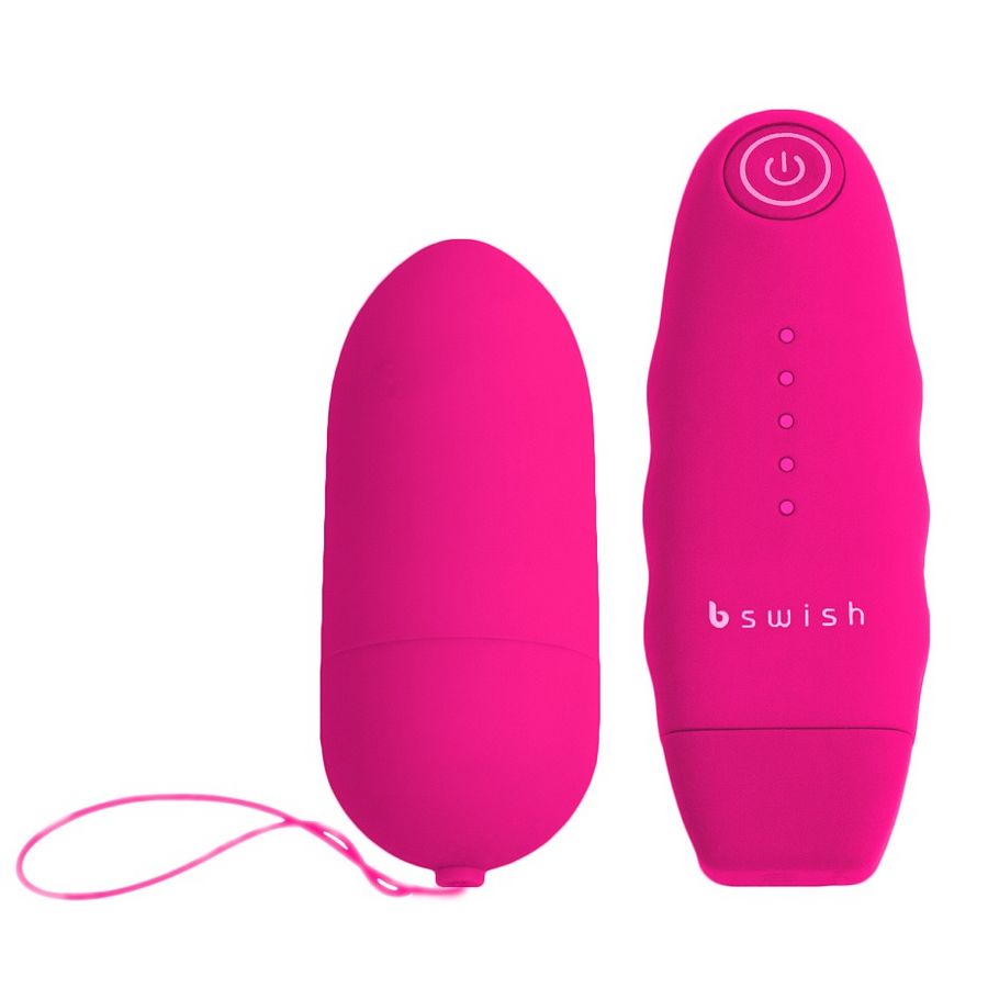 Bullet vibrant télécommandé rose classique — B SWISH