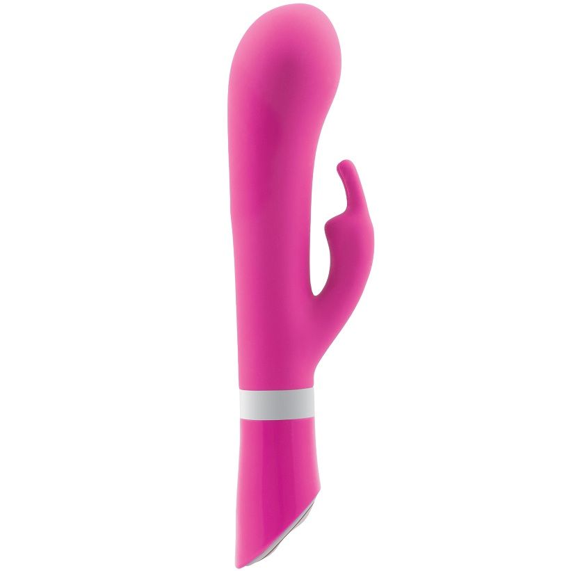 Lapin vibrant double stimulation framboise — B SWISH