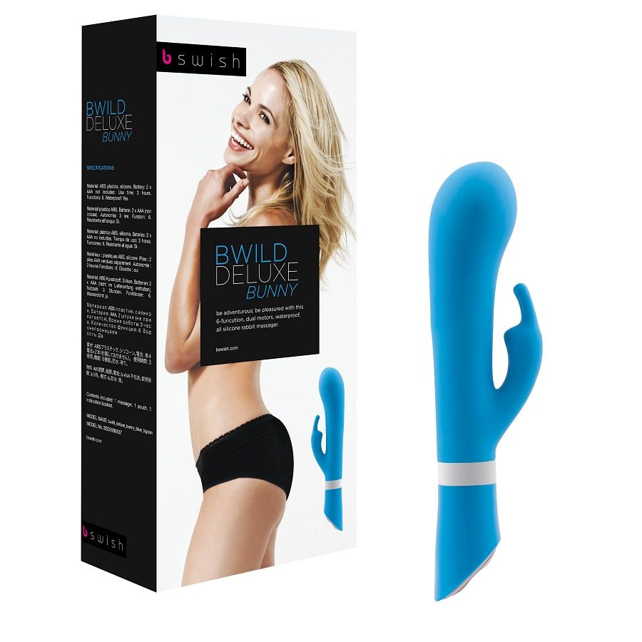 Lapin vibrant double stimulation Bwild Deluxe — B SWISH