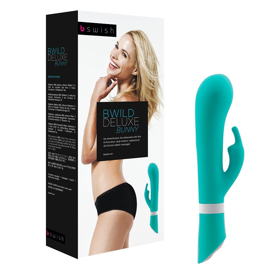 Lapin vibrant double stimulation Bwild Deluxe — B SWISH