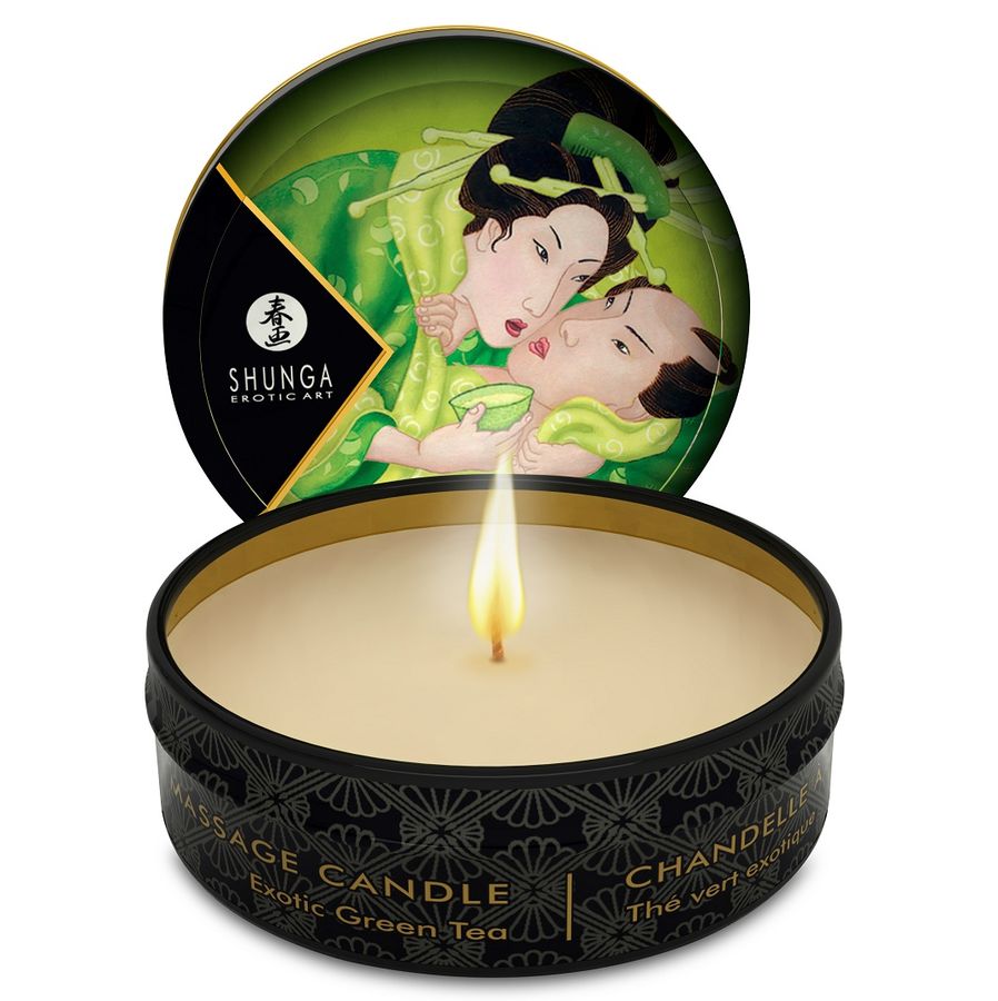 Présentoir de bougies de massage mini caresse 24 pièces — SHUNGA CANDLES